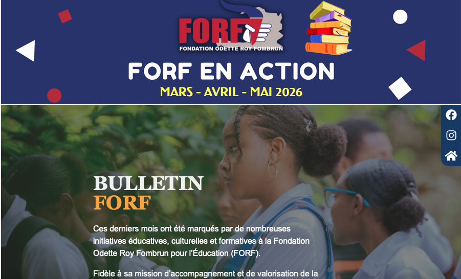 BULLETIN FORF Mars – Avril – Mai 2026